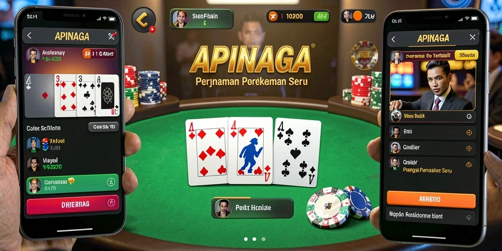Gameplay seru dengan grafis menawan di APINAGA.