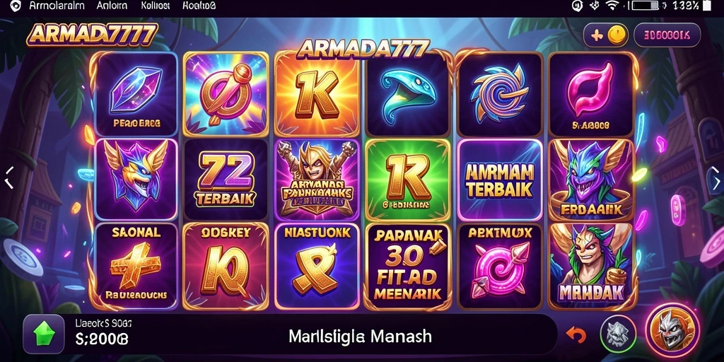 Gameplay menarik Slot ARMADA777 dengan grafis menawan.