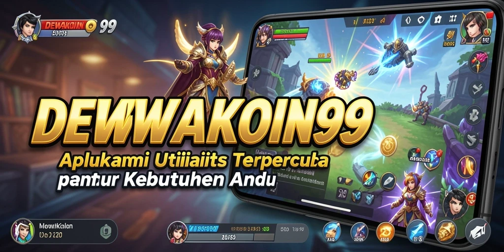 Tampilan antarmuka DEWAKOIN99 yang user-friendly dan fungsional.