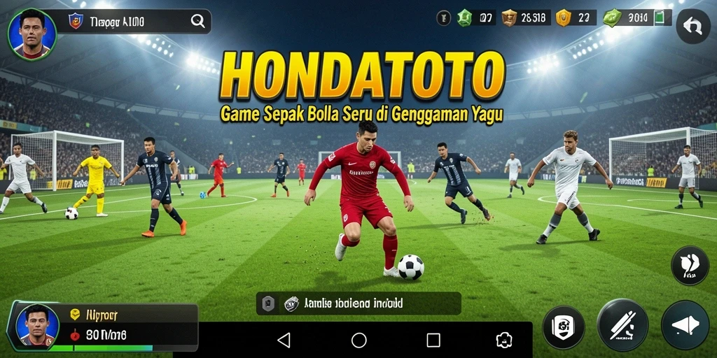 Tampilan gameplay HONDATOTO yang memukau dan mendebarkan.