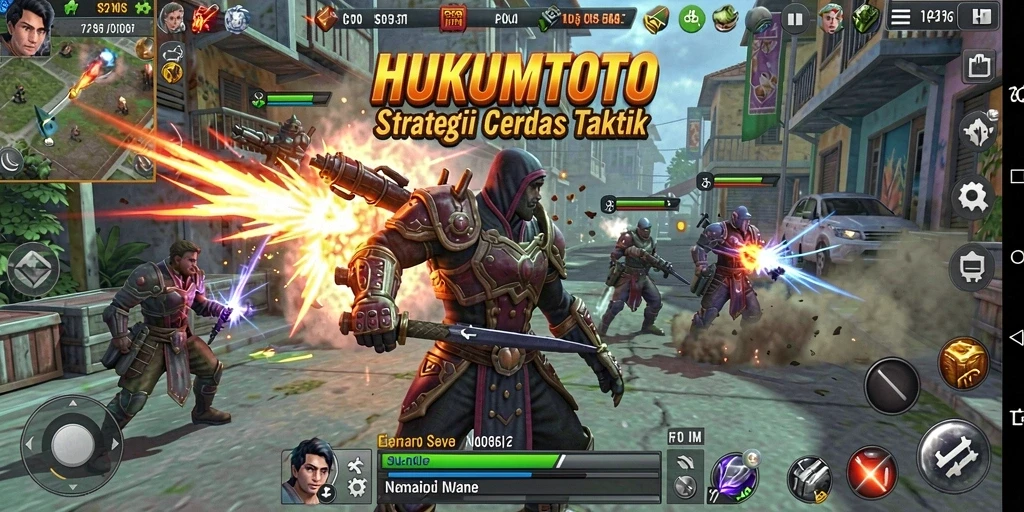 Tampilan gameplay HUKUMTOTO yang mendebarkan dengan strategi yang memikat.
