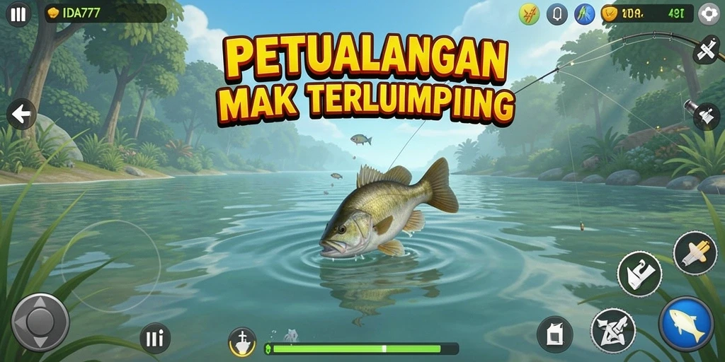 Gameplay seru memancing di IDA777 dengan grafis menawan.