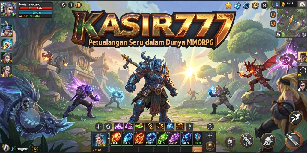 Tampilan gameplay KASIR777 yang mendebarkan di dunia fantasi.