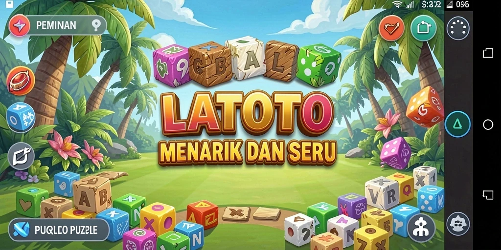 Tampilan gameplay LATOTO dengan tantangan Puzzle yang menarik.