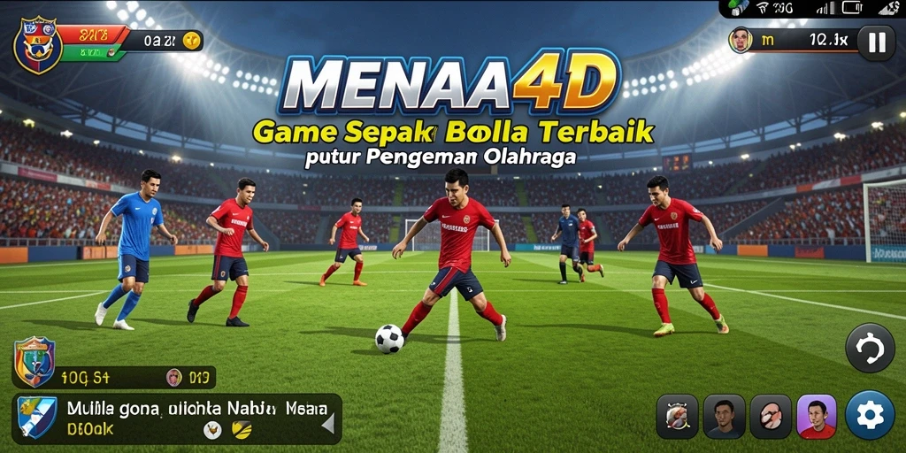 Tampilan gameplay MENARA4D yang menarik dan realistis.
