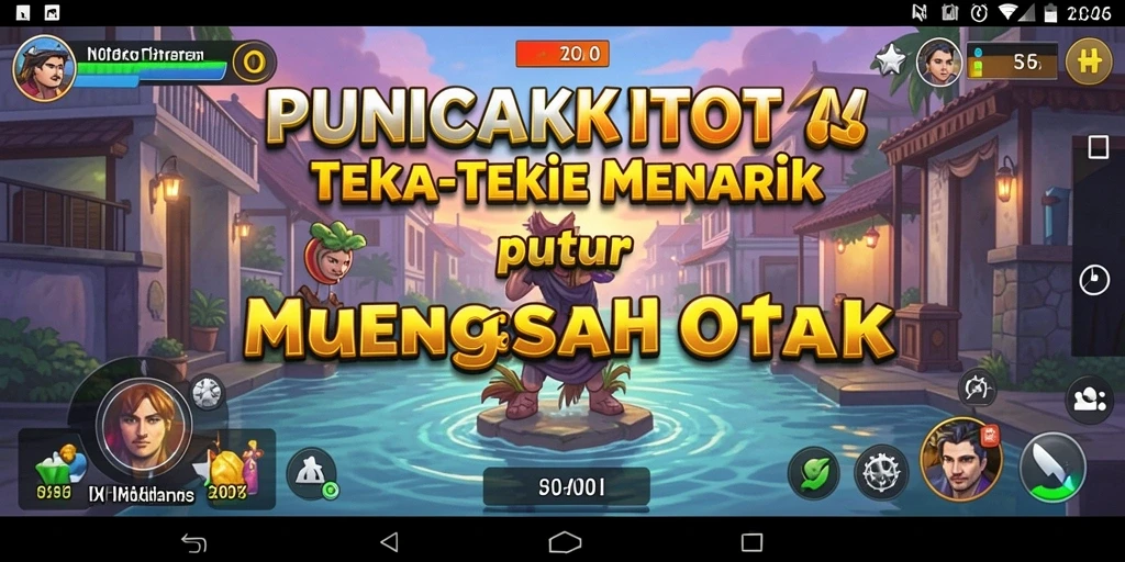 Tampilan gameplay PUNCAKTOTO dengan teka-teki yang menantang.